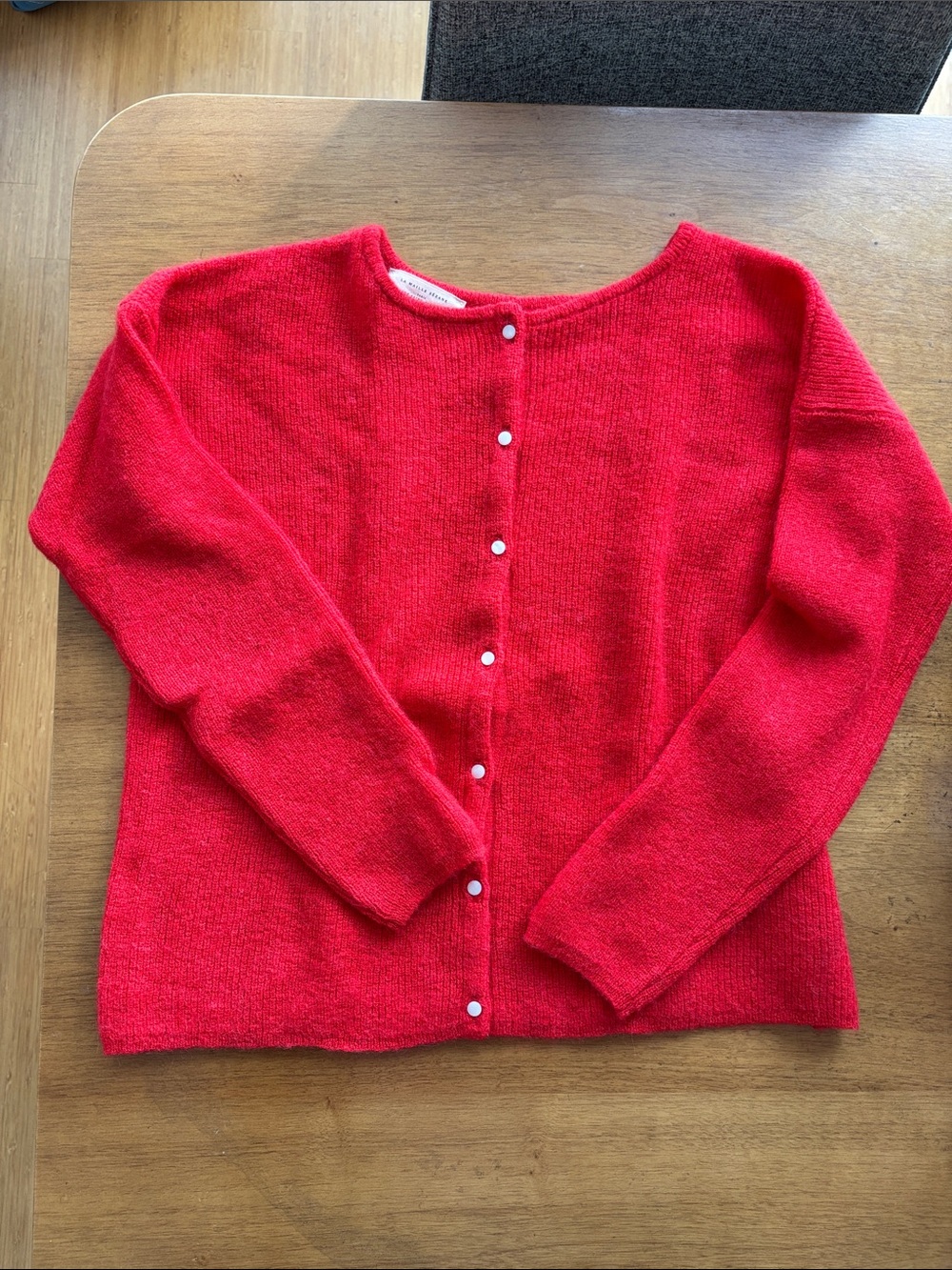 Sezane Gaspard Cardigan in Red size S